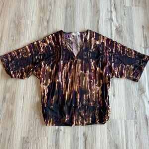 Michael Kors blouse top size Large